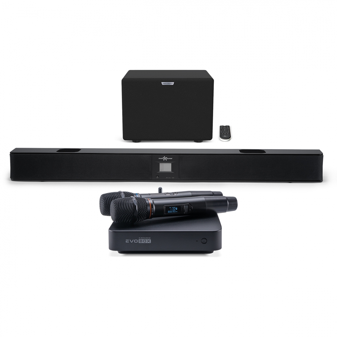 караоке-комплект EVOBOX Plus + EvoSound Bar (саундбар с караоке) в Крымске