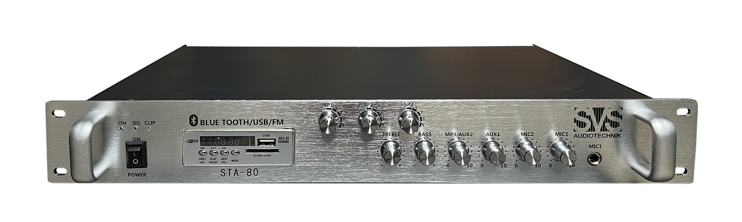 SVS Audiotechnik STA-80 Микшер-усилитель для систем Public Address в Крымске